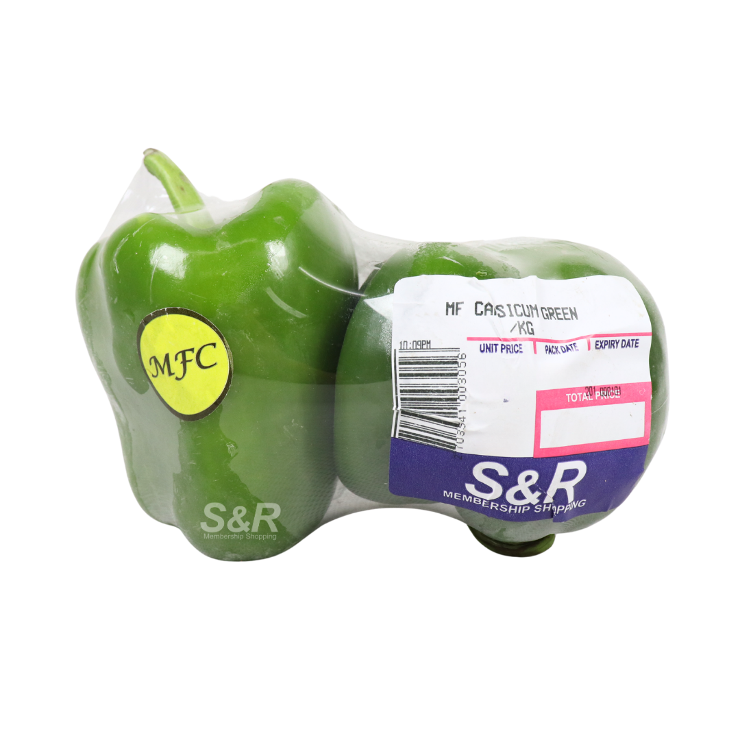 S&R Green Capsicum approx. 300g